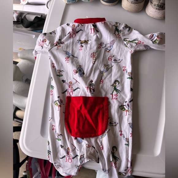6 month 12 days of Christmas pajamas - Picture 3 of 4